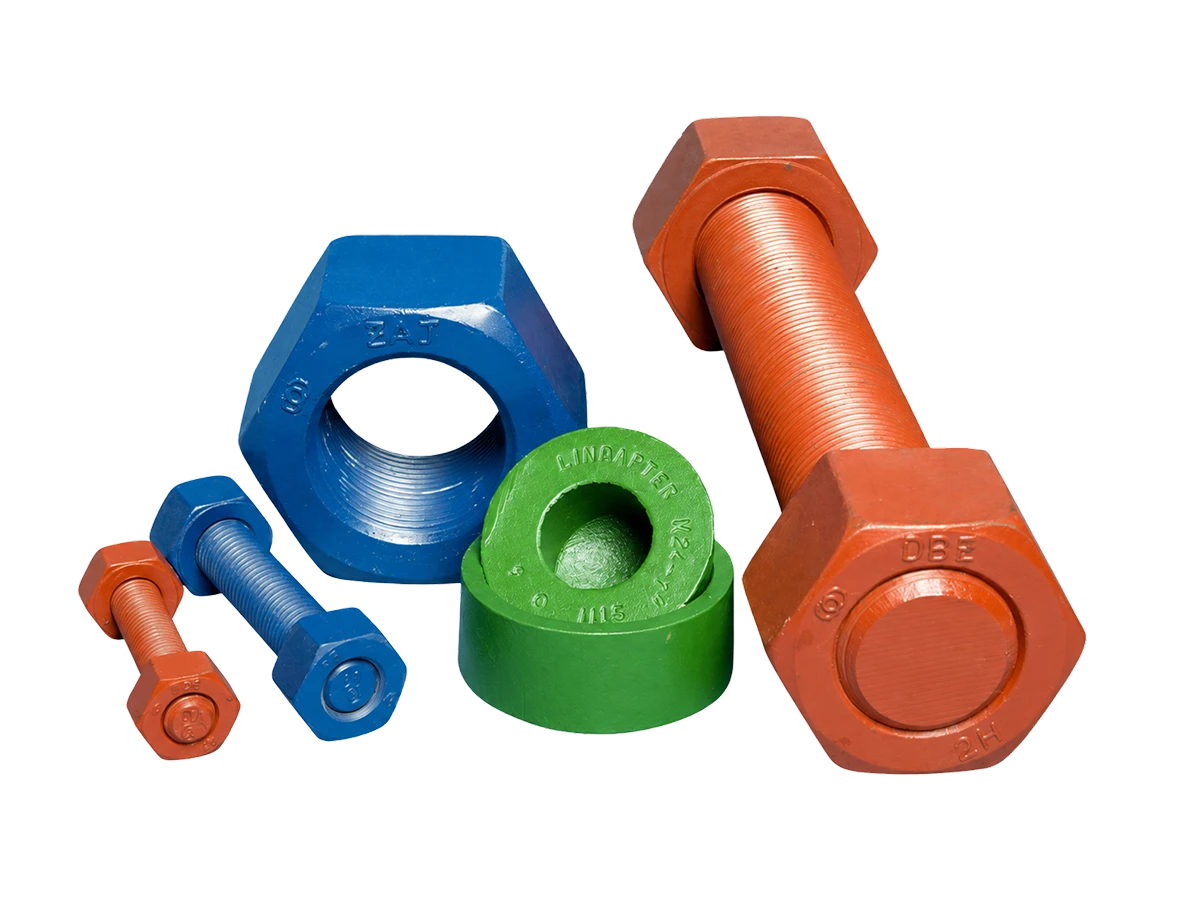 Coated fasteners